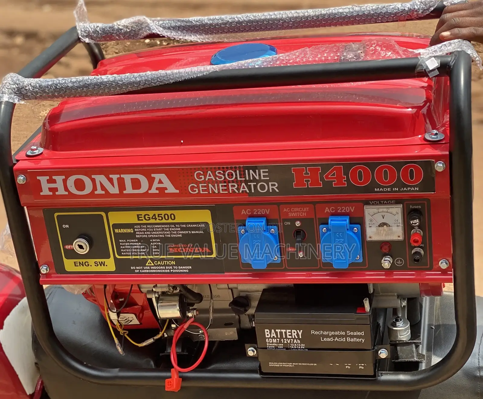Honda Generator 4kw Key Start