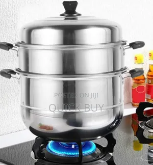 Deluxe 2 Tier Large Capacity Stainless Food Steamer