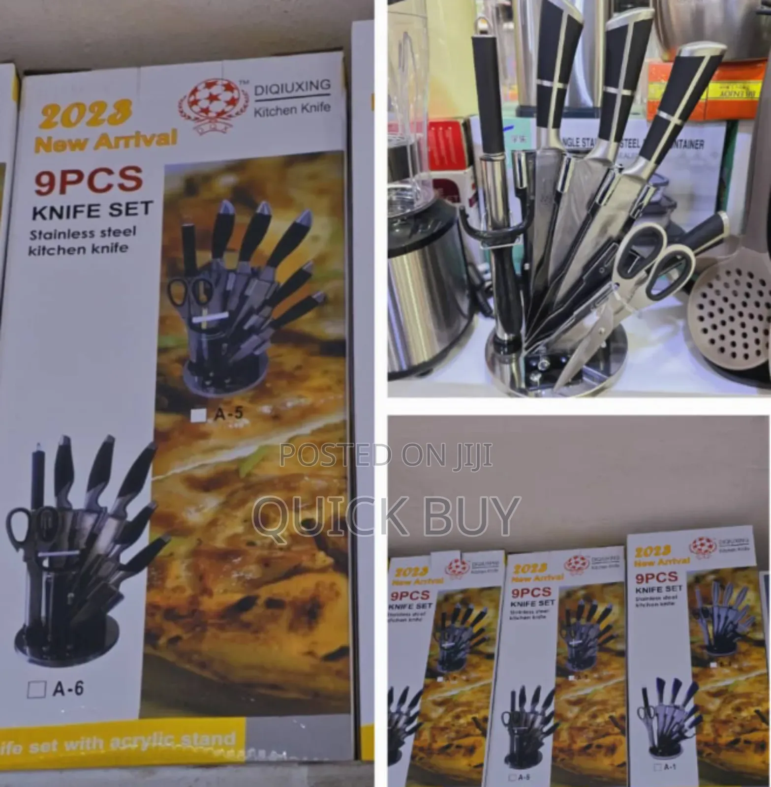 Generic Unique Classy 9pcs Knife Set
