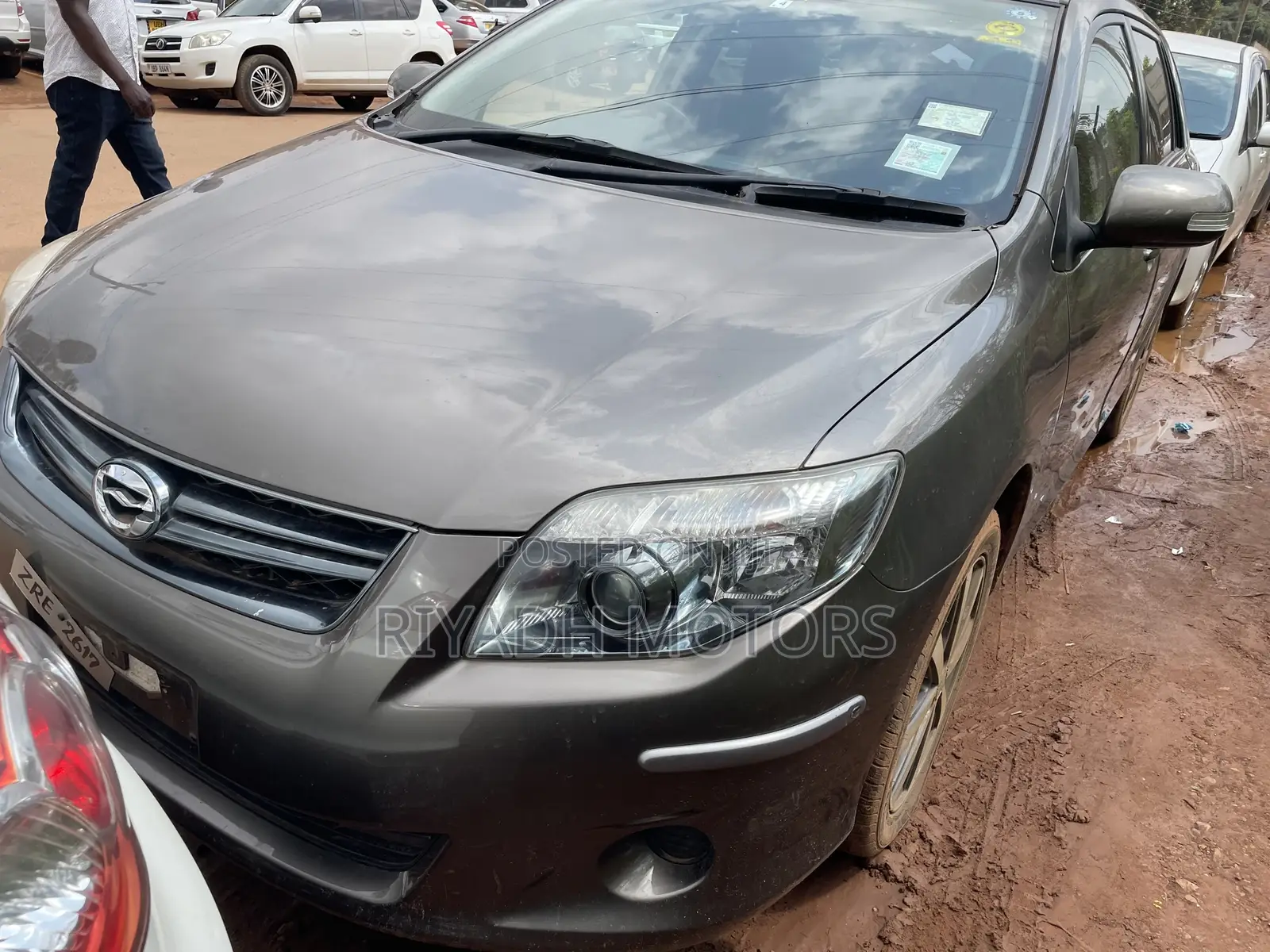 Toyota Corolla Fielder 2010 Gray