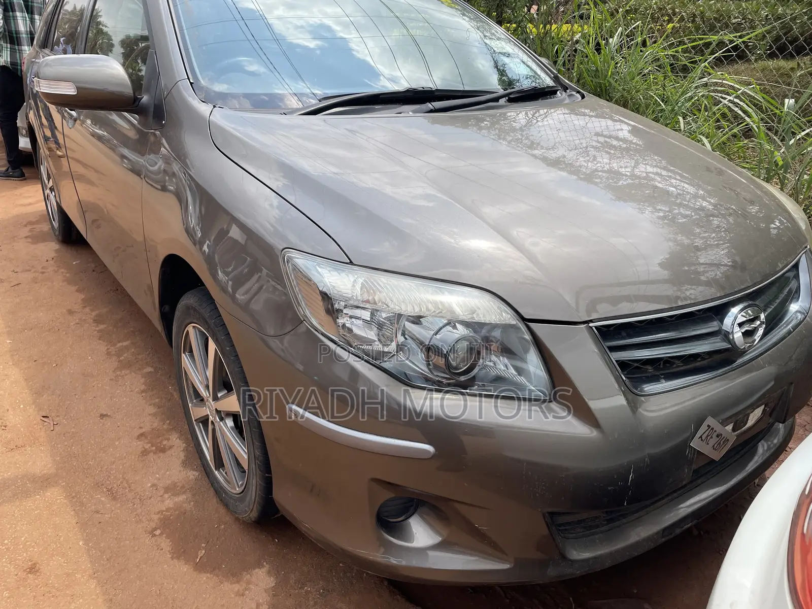 Toyota Corolla Fielder 2010 Gray