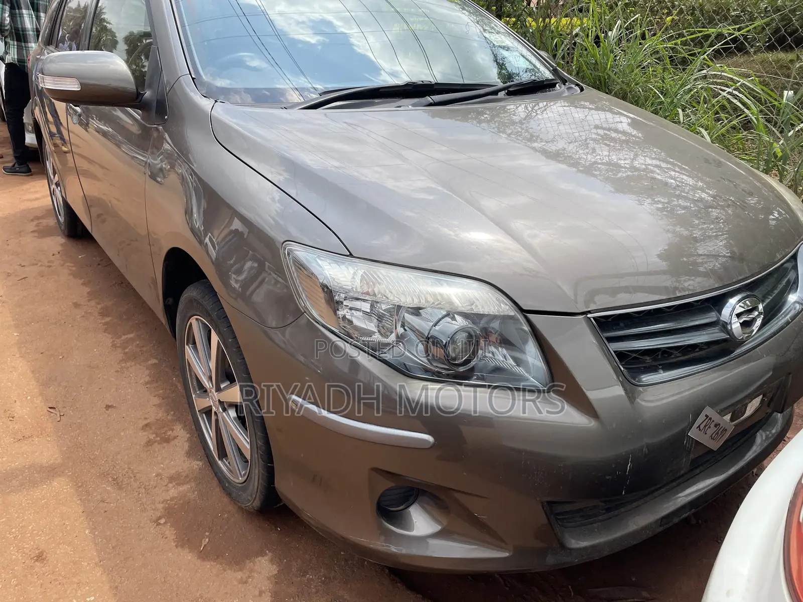 Toyota Corolla Fielder 2010 Gray