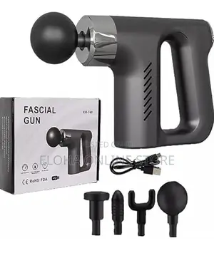 Fascial Gun Muscle Massager With 4 Heads