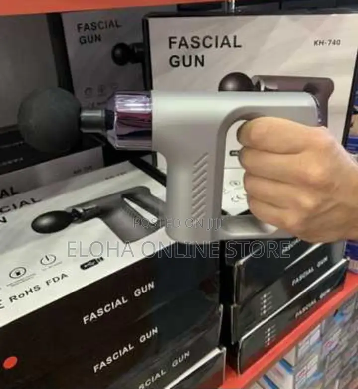 Fascial Gun Muscle Massager With 4 Heads
