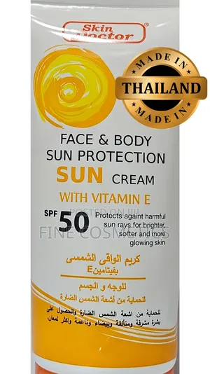 Skin Doctor Face and Body Sun Protection Spf50 Wiz Vitamin E
