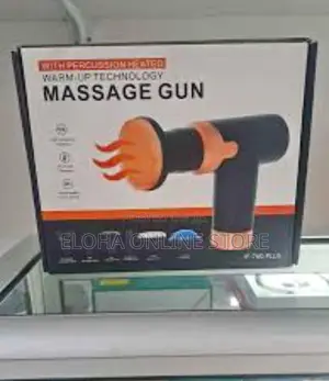 Percussion Massage Gun With Warm Up Technology