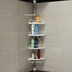 Adjustable Multi Corner Shelf Bathroom Storage Rack