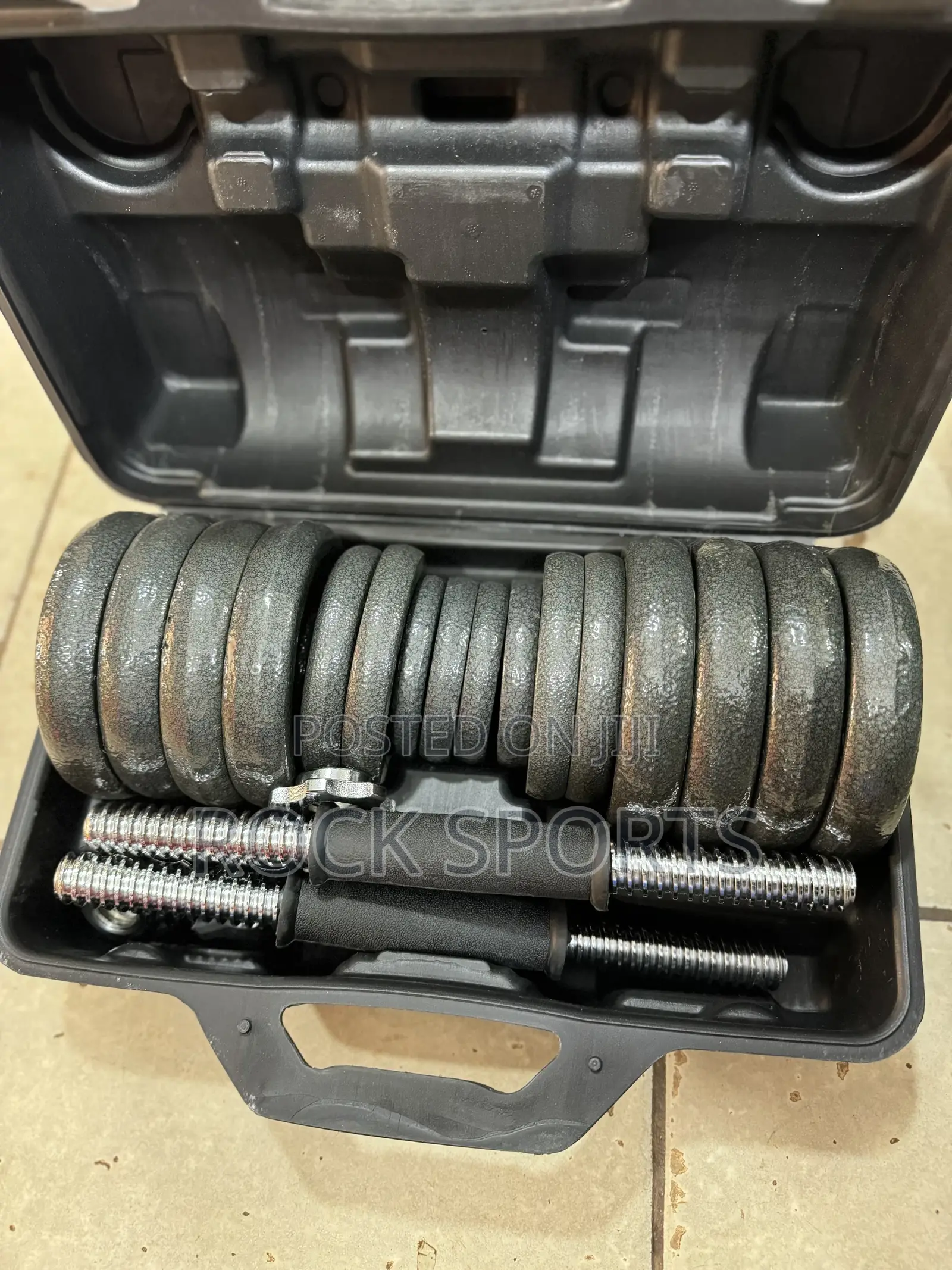 30kg Adjustable Dumbbells Box