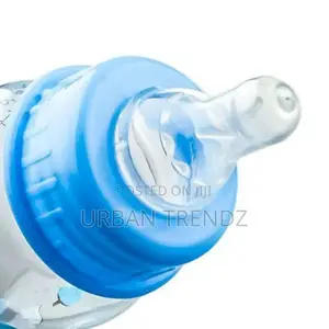 Set of 3 Milk Baby Feeding Bottle 240 Ml-Multi-Colours