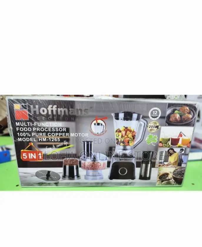 5 in 1 Hoffman's Multifunctional Commercial Food Processor