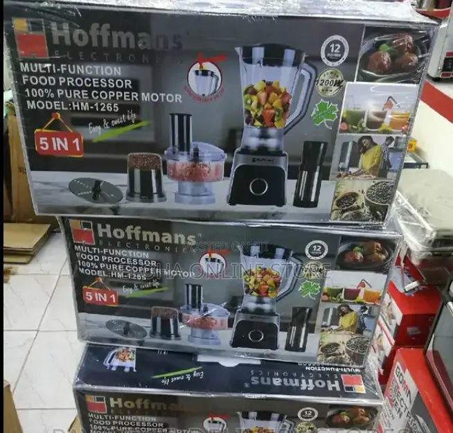 5 in 1 Hoffman's Multifunctional Commercial Food Processor