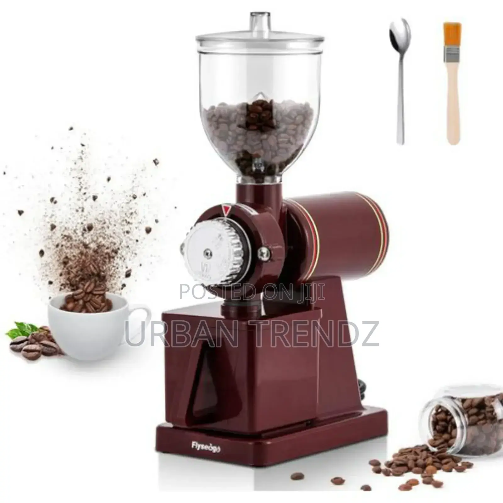 Electric Commercial Coffee Bean Grinder.