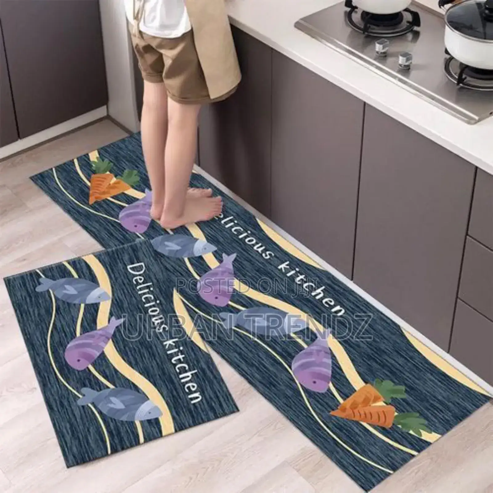 Kitchen Floor Mat Household Carpet Door Mat Home Decor-