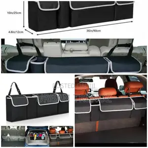 Car Trunk Organizer Interior Back Seat Big Storage Box