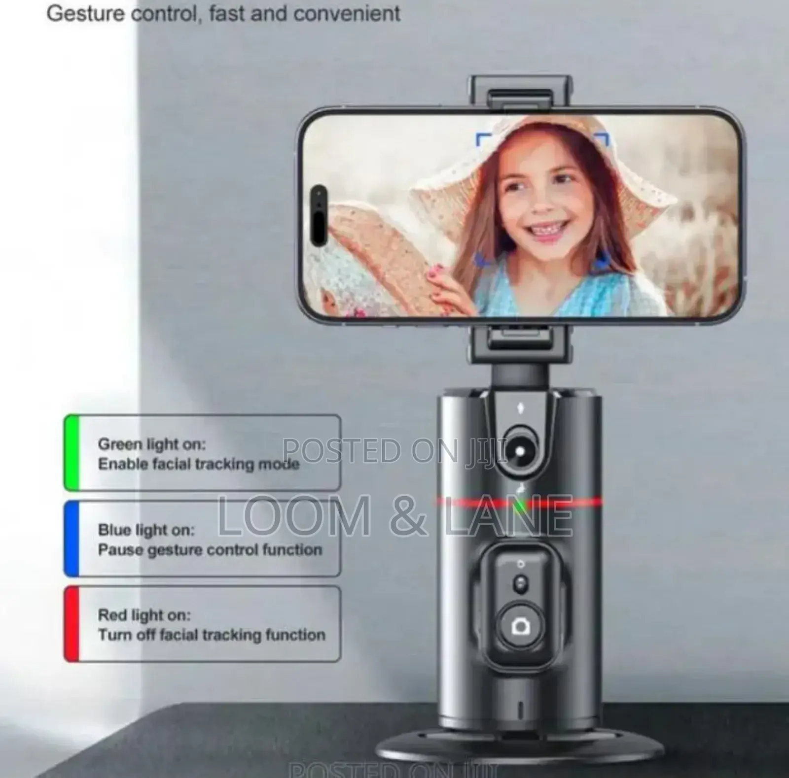Rotation PO2 Gimbal Auto Face Tracking Tripod