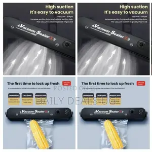 Electric Portable Vacuum Sealer