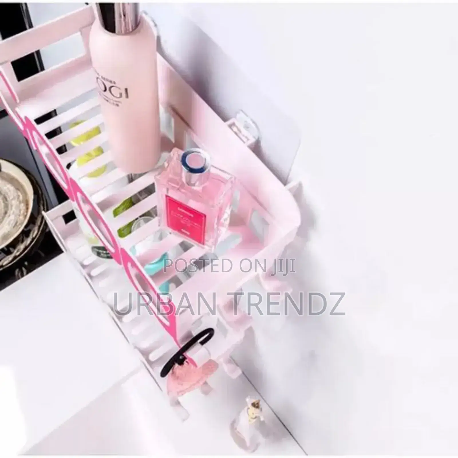 Wall Mounted Lotion Soap Bathroom Shelf Rack Holder