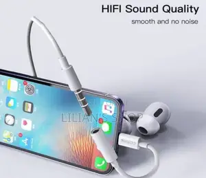 Lighting to 3.5mm Headphone Jack Adapter