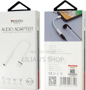 Lighting to 3.5mm Headphone Jack Adapter