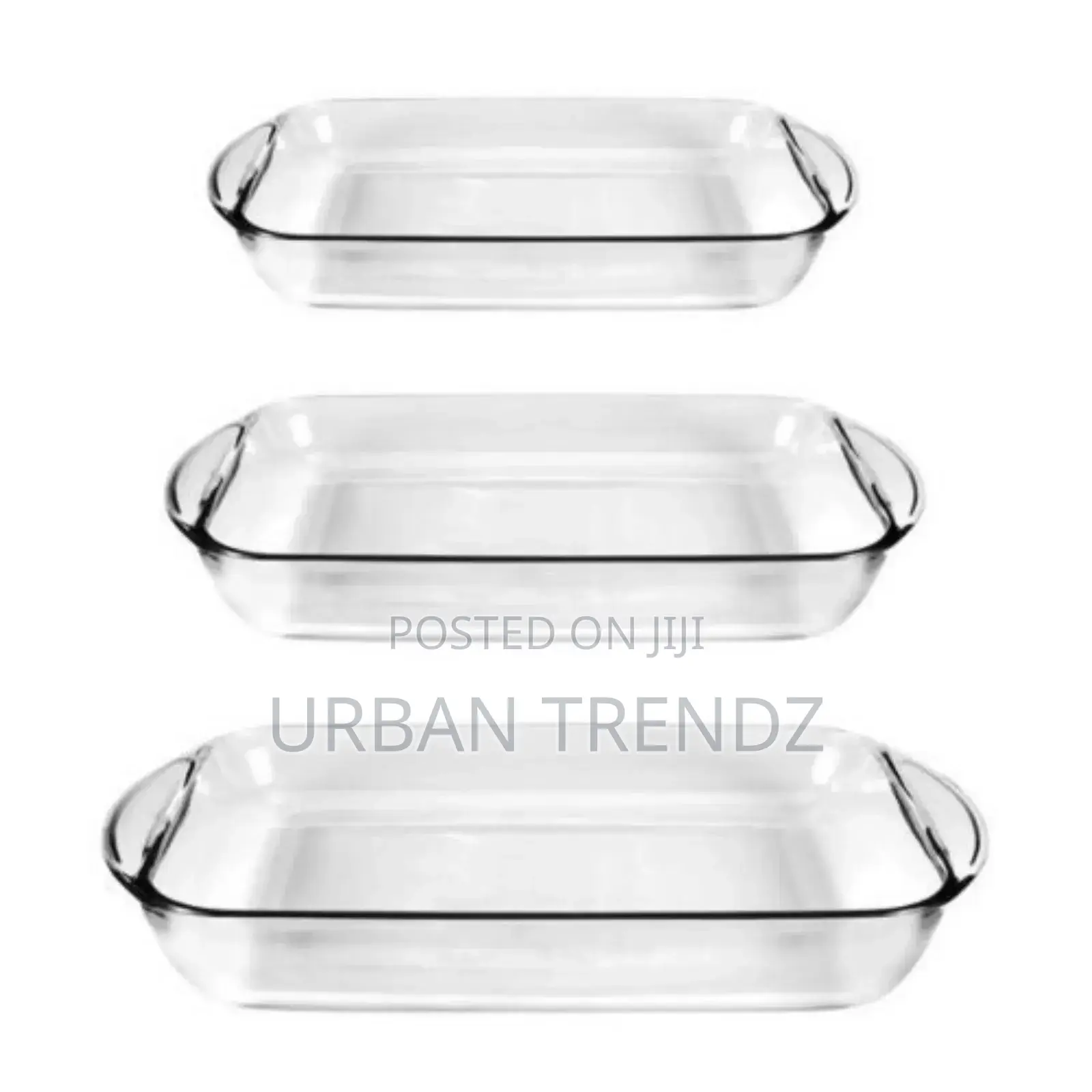 Rectangle Glass Bakeware Dishes Microwave Oven Bowls Set