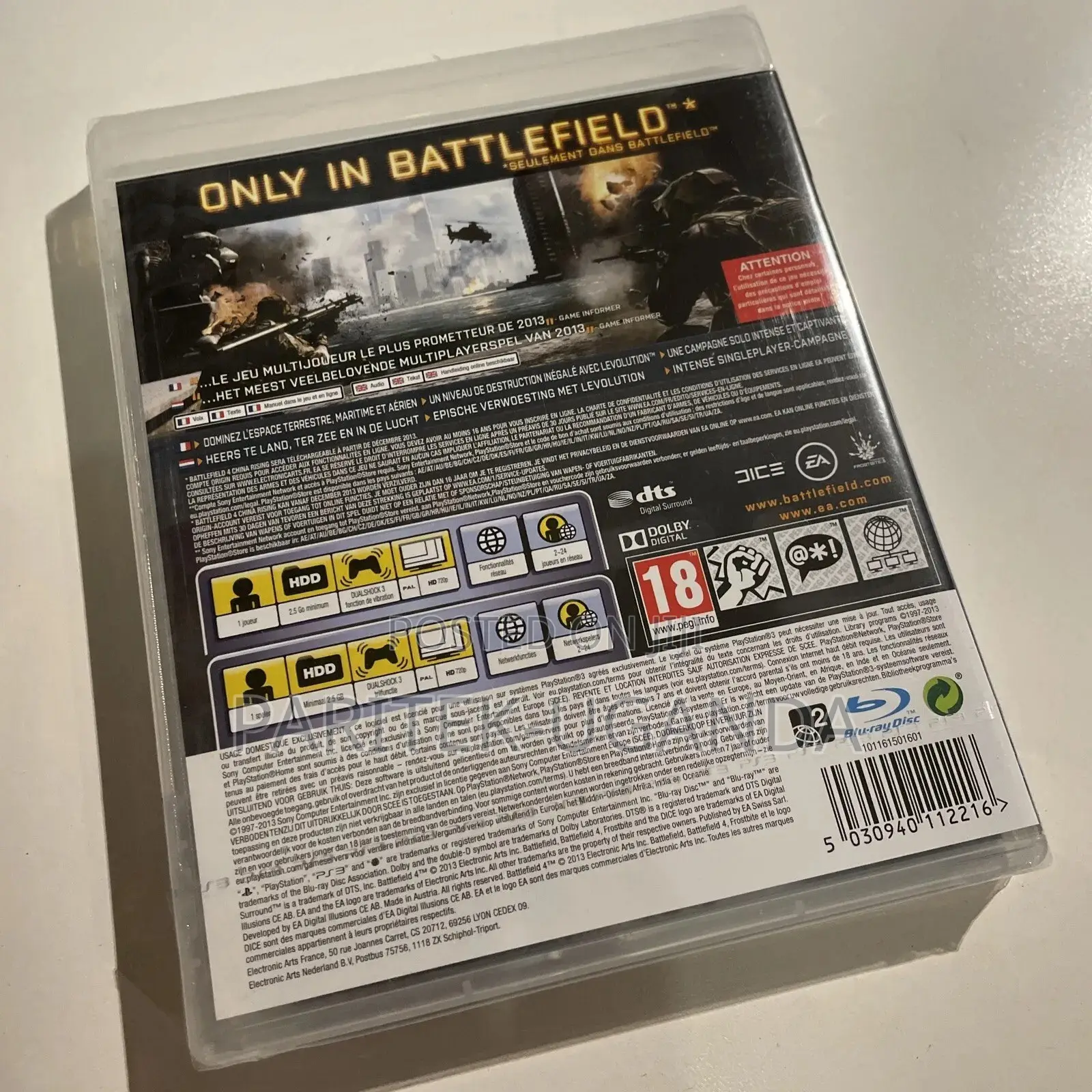 New Battlefield 4 W/ Playstation 3 Ps3