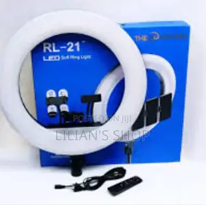 RL_21" Ring Light With Tripod and Remote