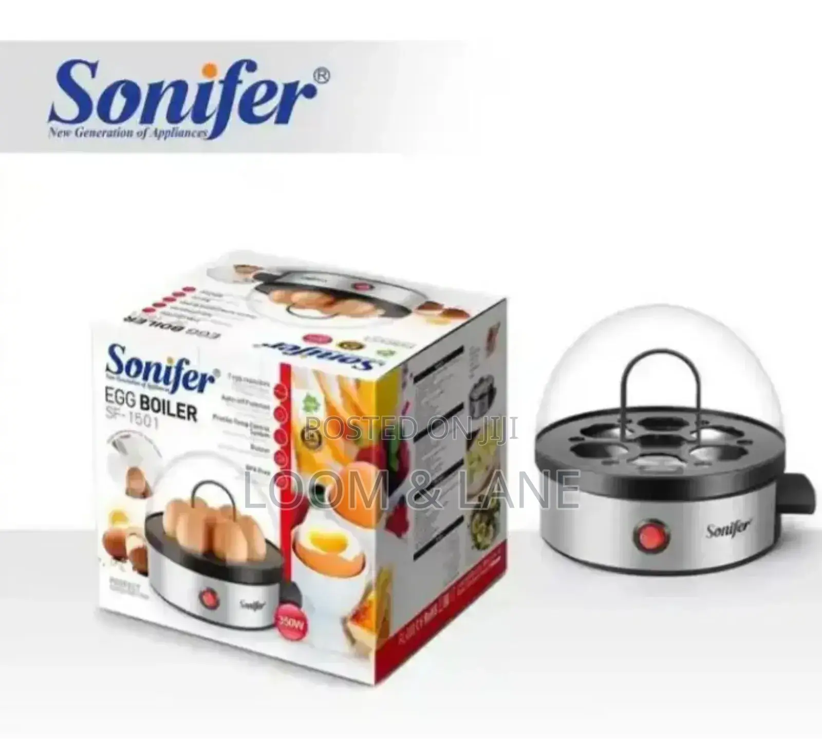 Sonifer Egg Boiler With See Through Cover