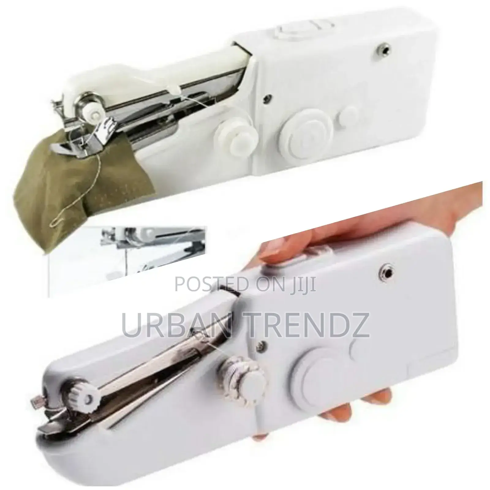 Mini Handheld Hini Quick Stitch Sewing Machine - White