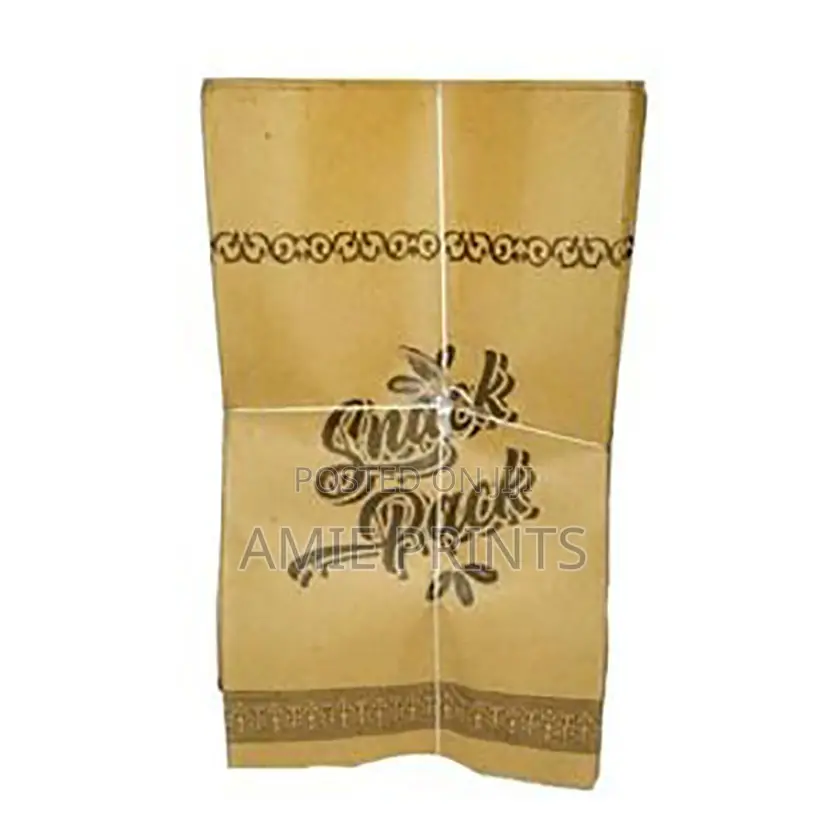 Snacks(Chapati, Mandazi, Sumbusa) Paper Bags