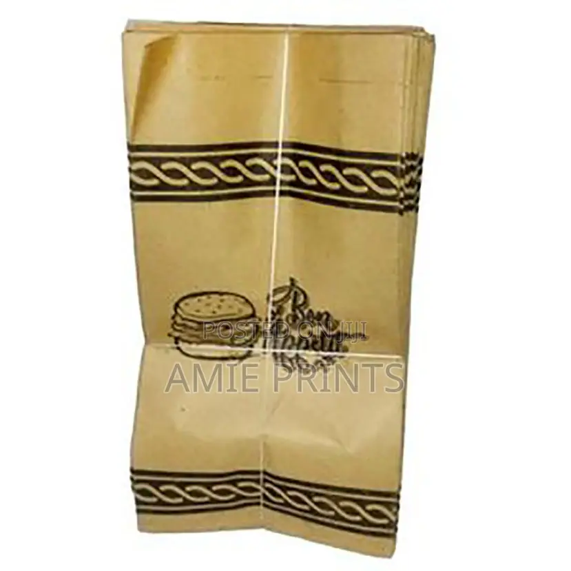 Snacks(Chapati, Mandazi, Sumbusa) Paper Bags