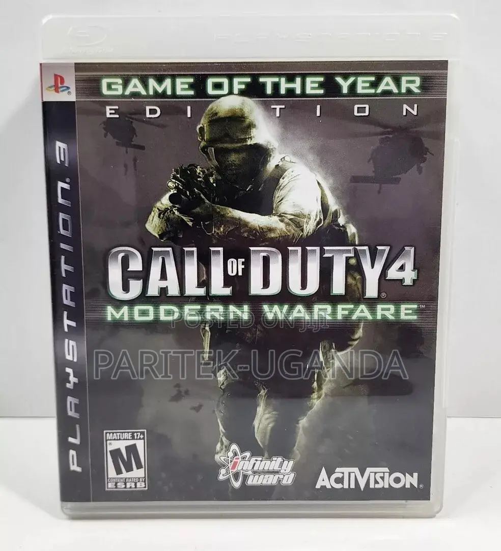 Call of Duty 4 Modern Warfare Sony Playstation 3,