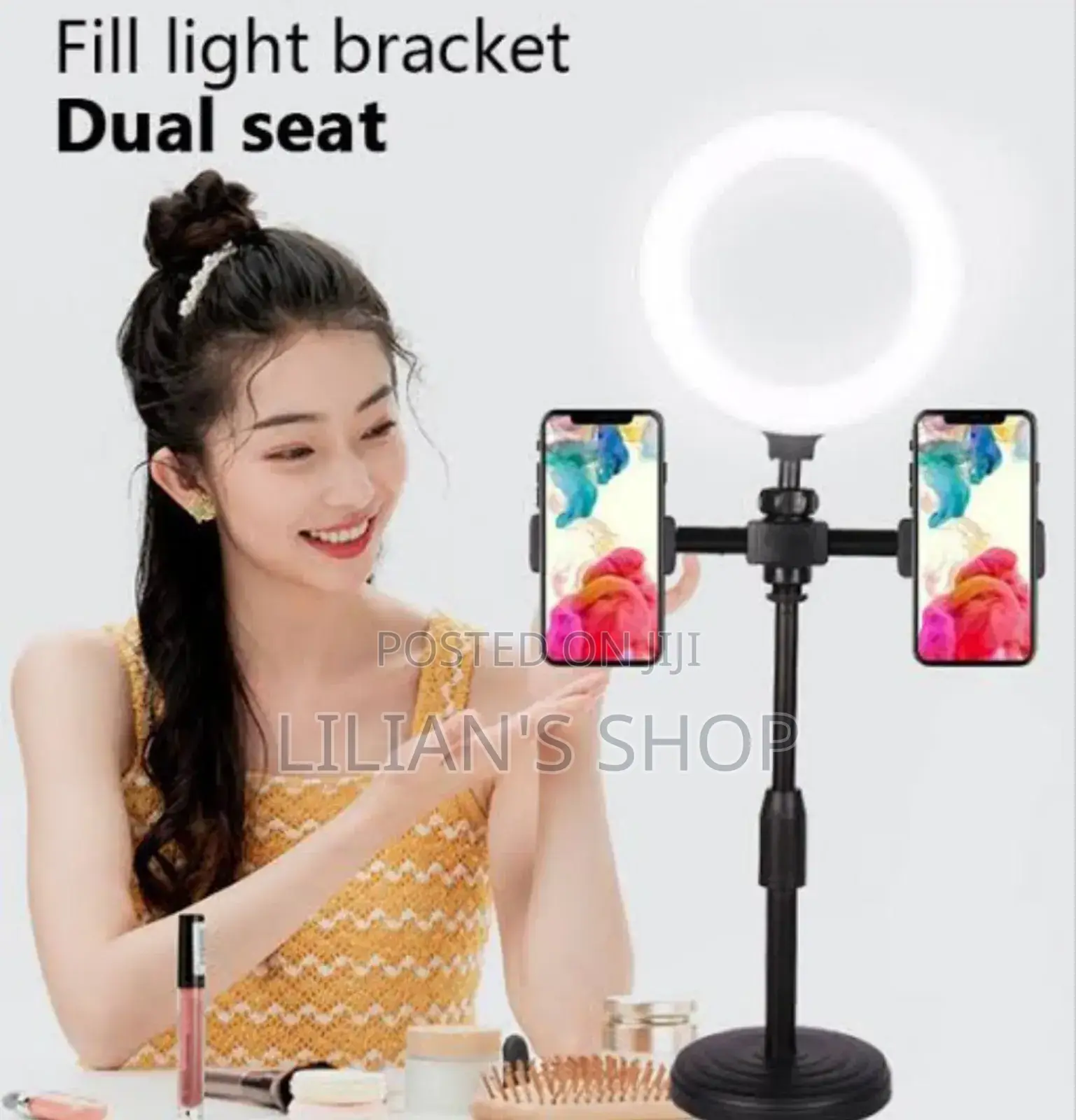 Multifunction Phone and Ringlight Stand