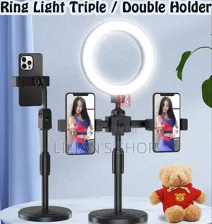 Multifunction Phone and Ringlight Stand
