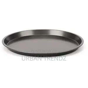 Non-Stick Pizza Steel Baking Round Oven Tray Pan, 30cm