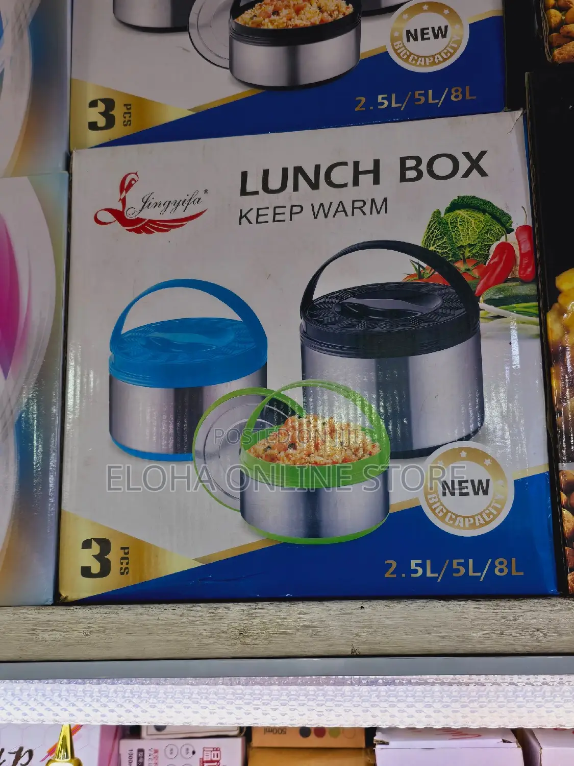 3set Food Warm Lunch Box