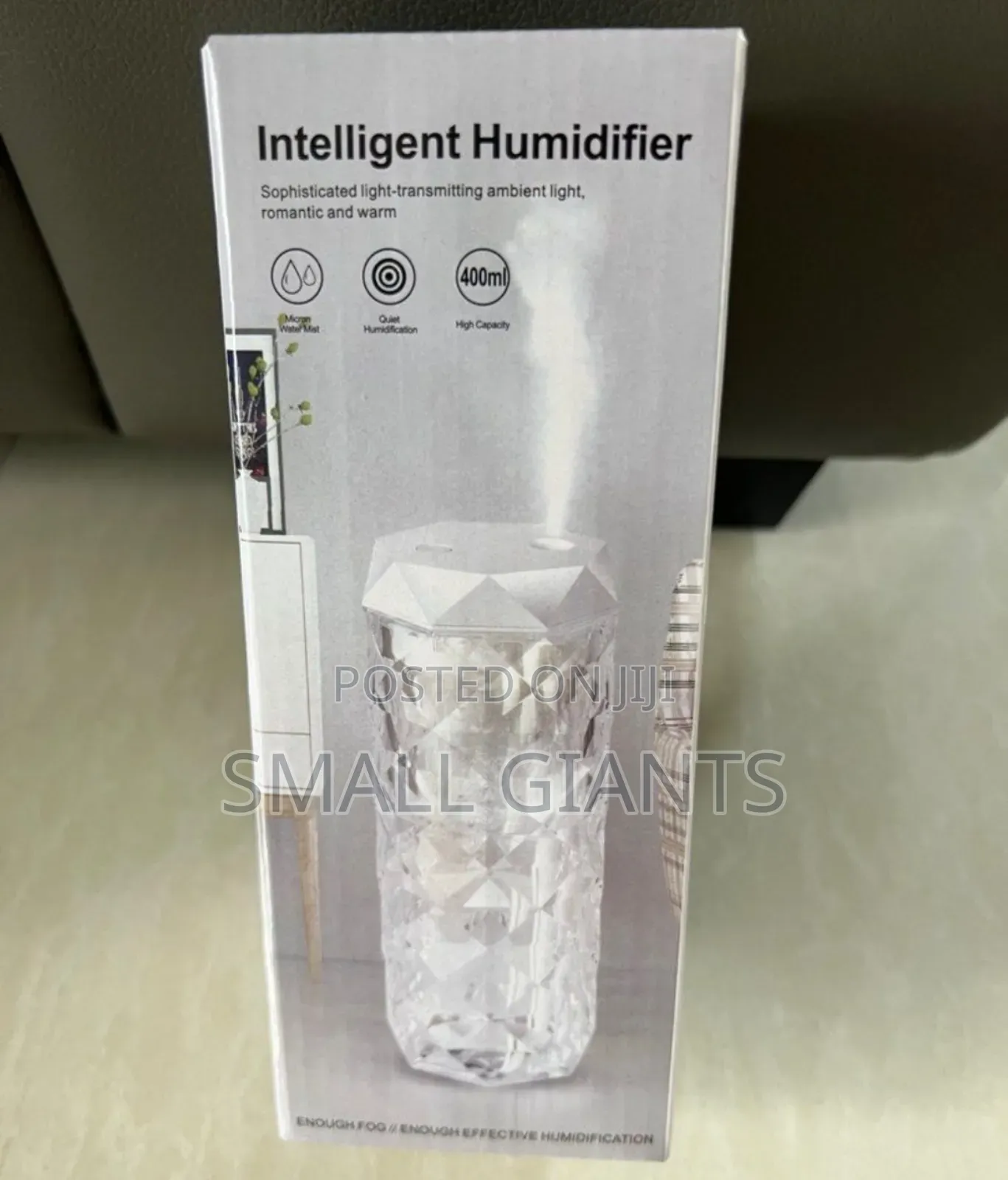 Intelligent Humidifier With Dime Lights
