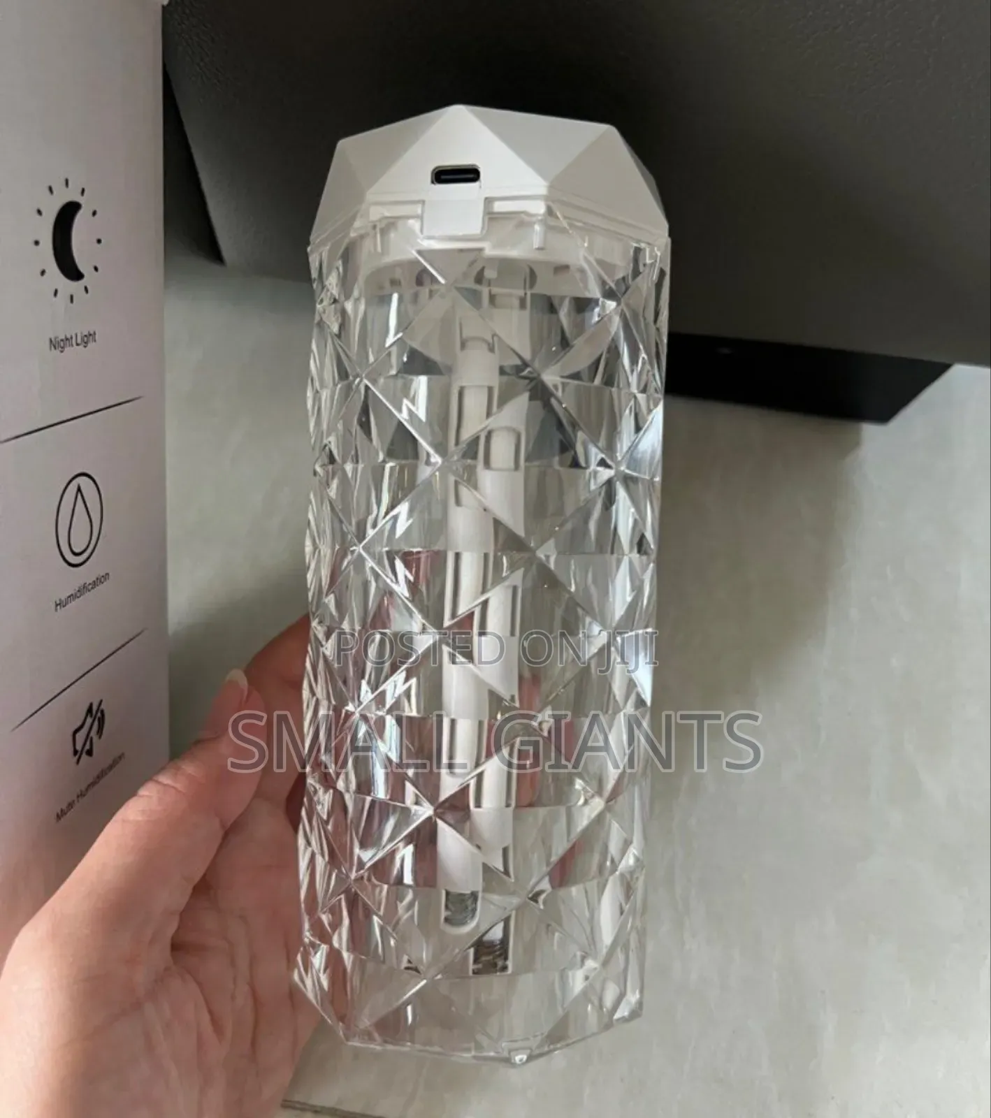 Intelligent Humidifier With Dime Lights