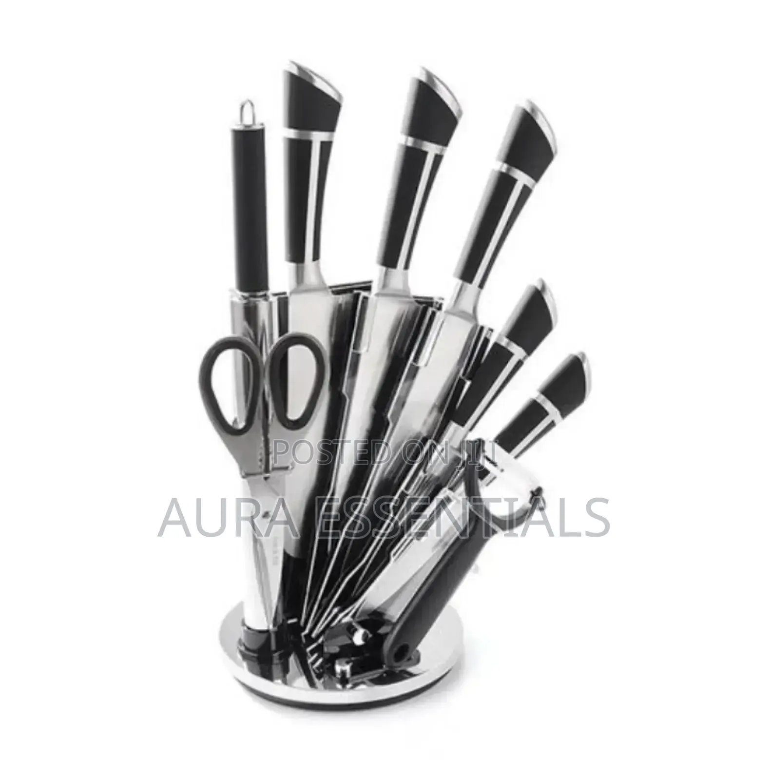 Unique Classy Stainless Steel Kitchen Knife Set