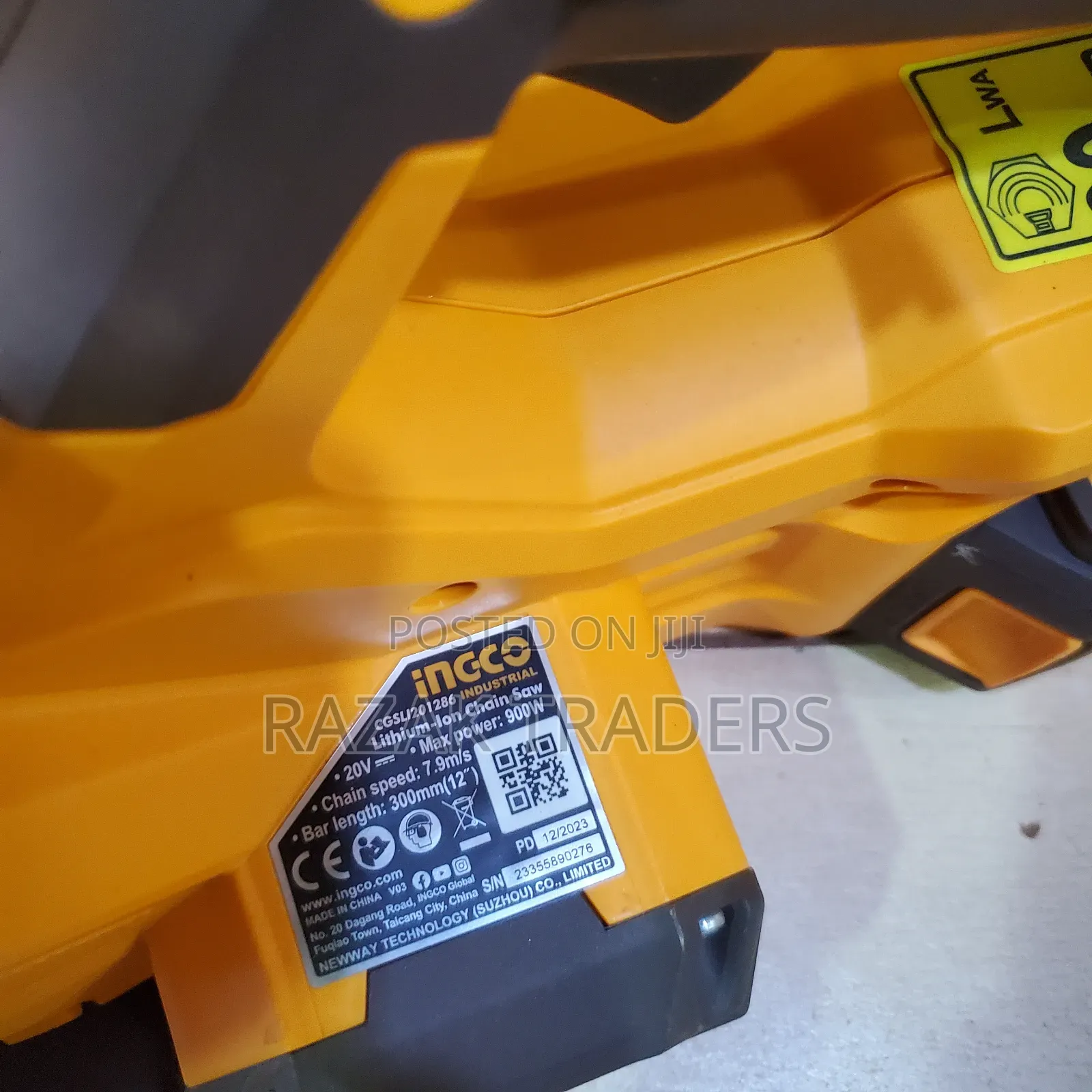Mini Chain Saw (12 Inch) INGCO Cordless Chainsaw