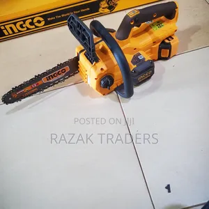 Mini Chain Saw (12 Inch) INGCO Cordless Chainsaw