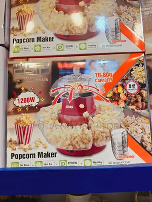 DSP Popcorn Maker With Detachable Serving Bowls