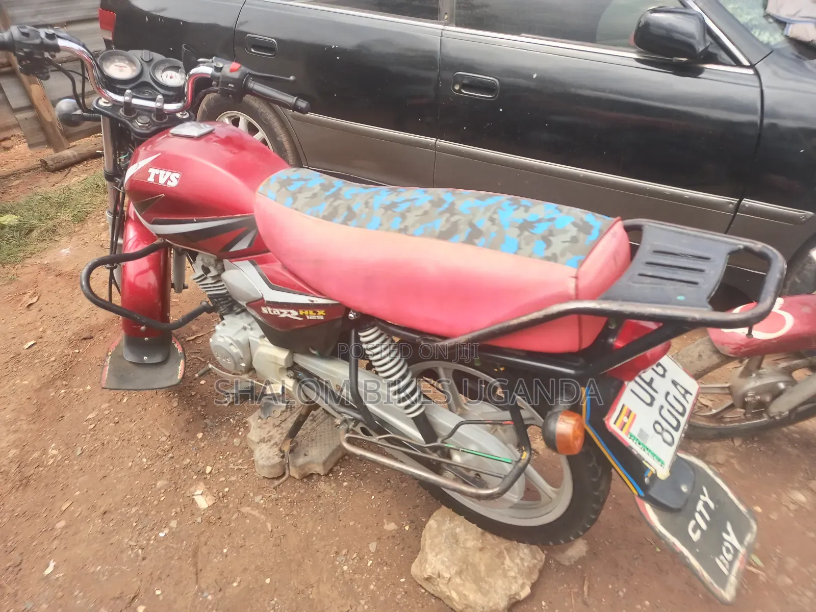 TVS HLX 125 2021 Red