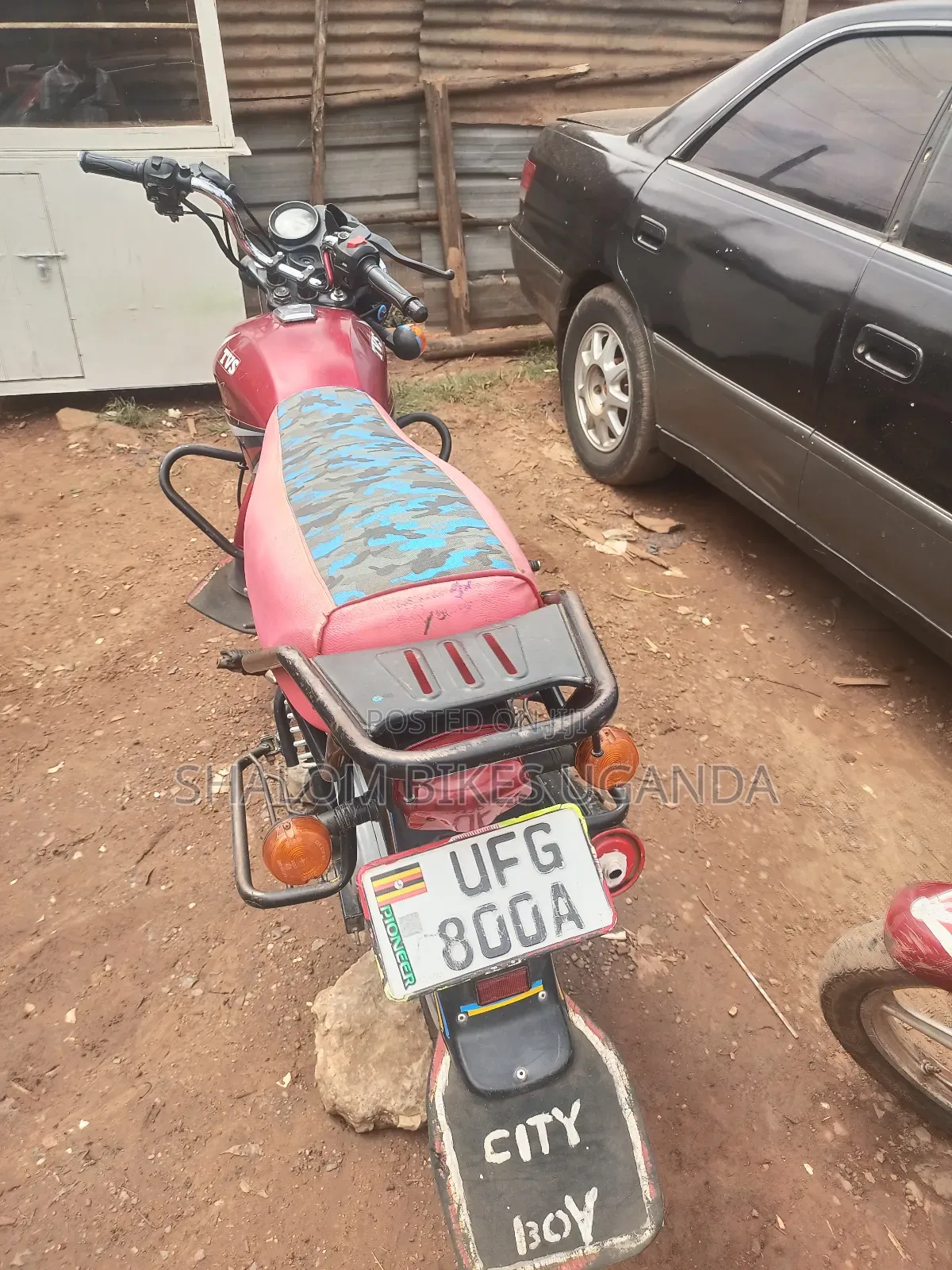 TVS HLX 125 2021 Red