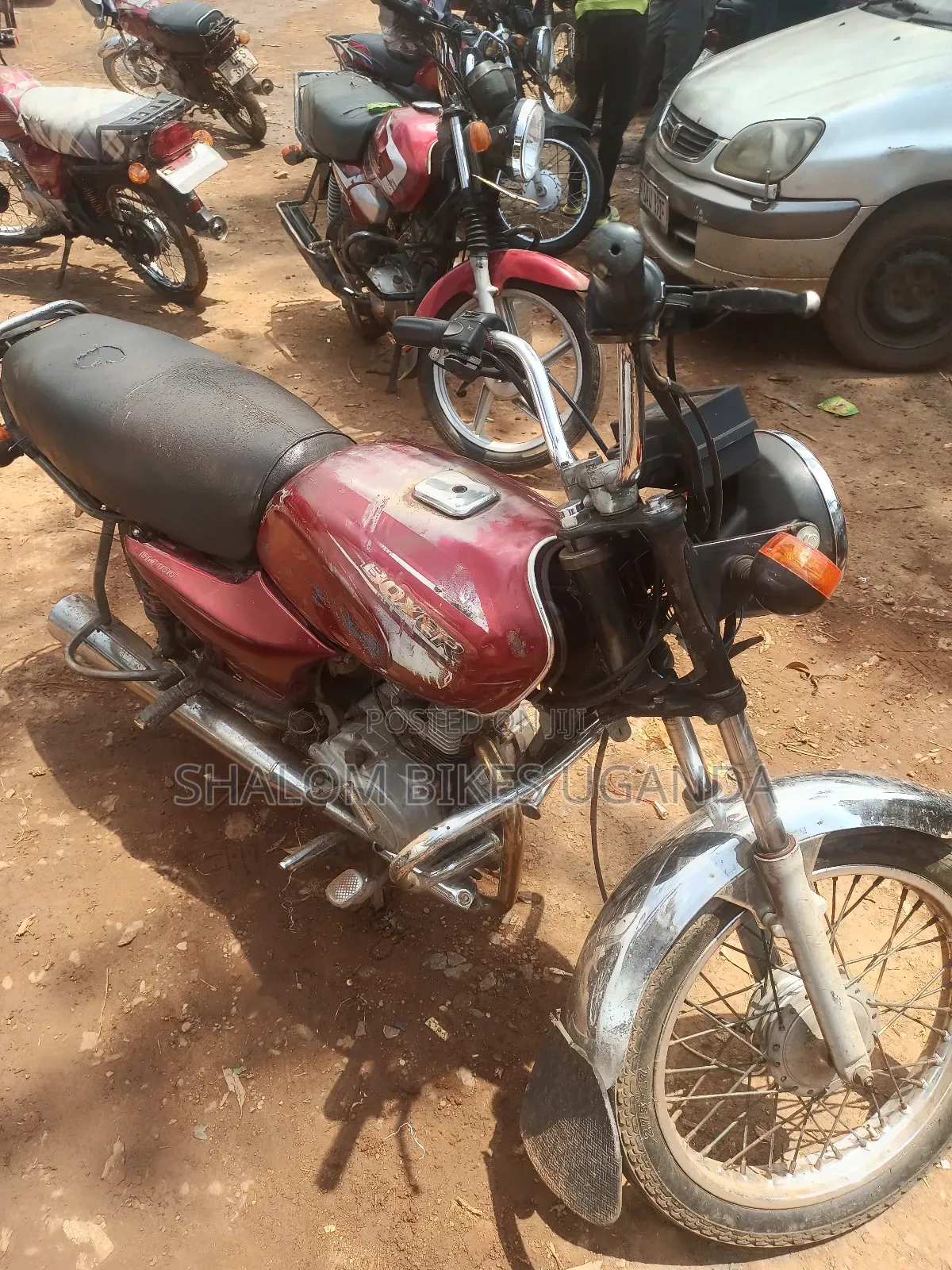 Bajaj Boxer 2015 Red