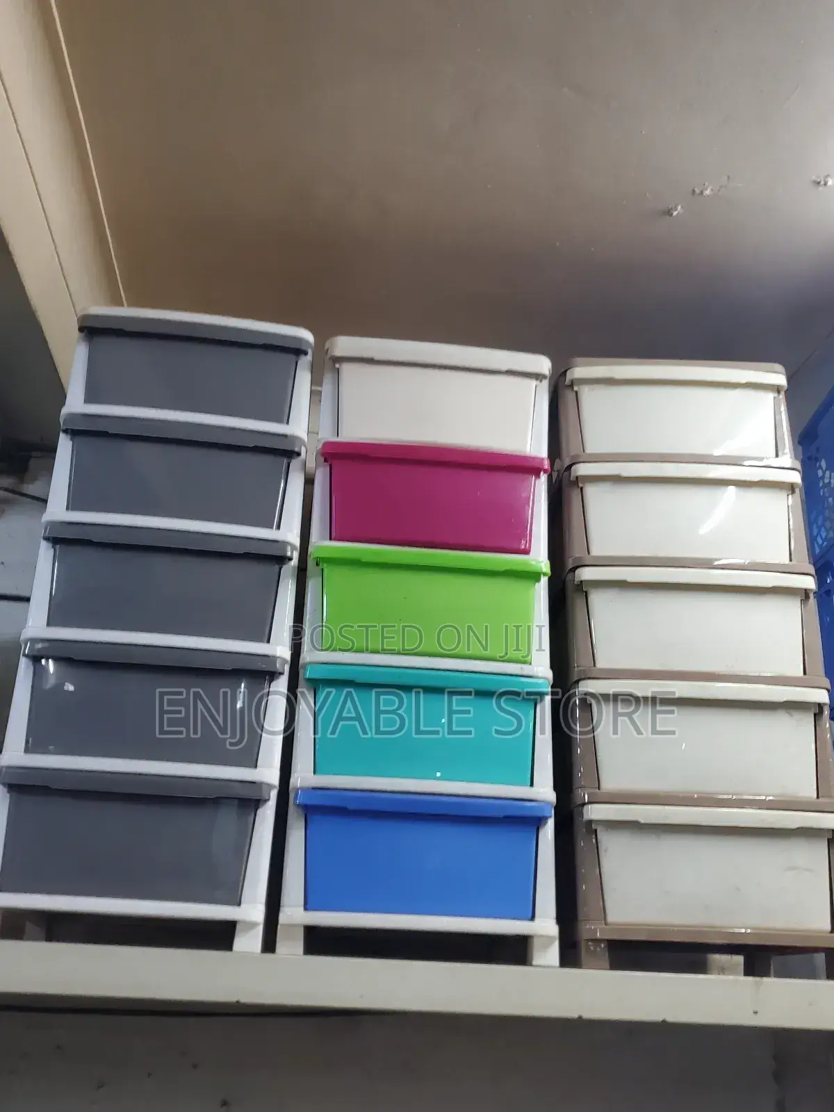 Plastic Salon Cabinet Trolley
