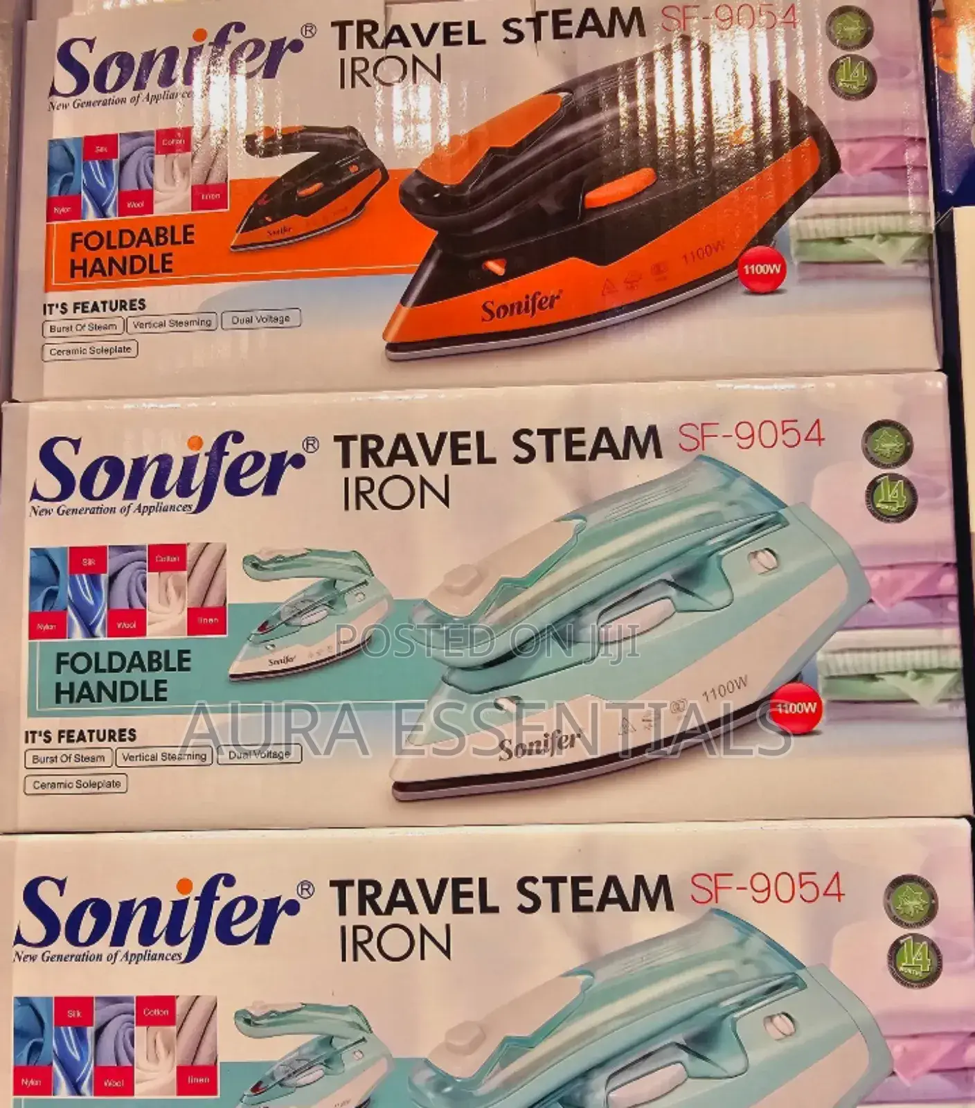 Sonifer Travel Steam Iron SF-9054