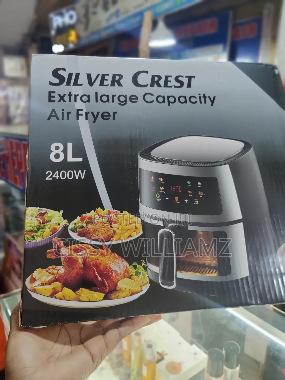 Extra Large Air Fryer 8l/Digital Electric Air Fryer 8l
