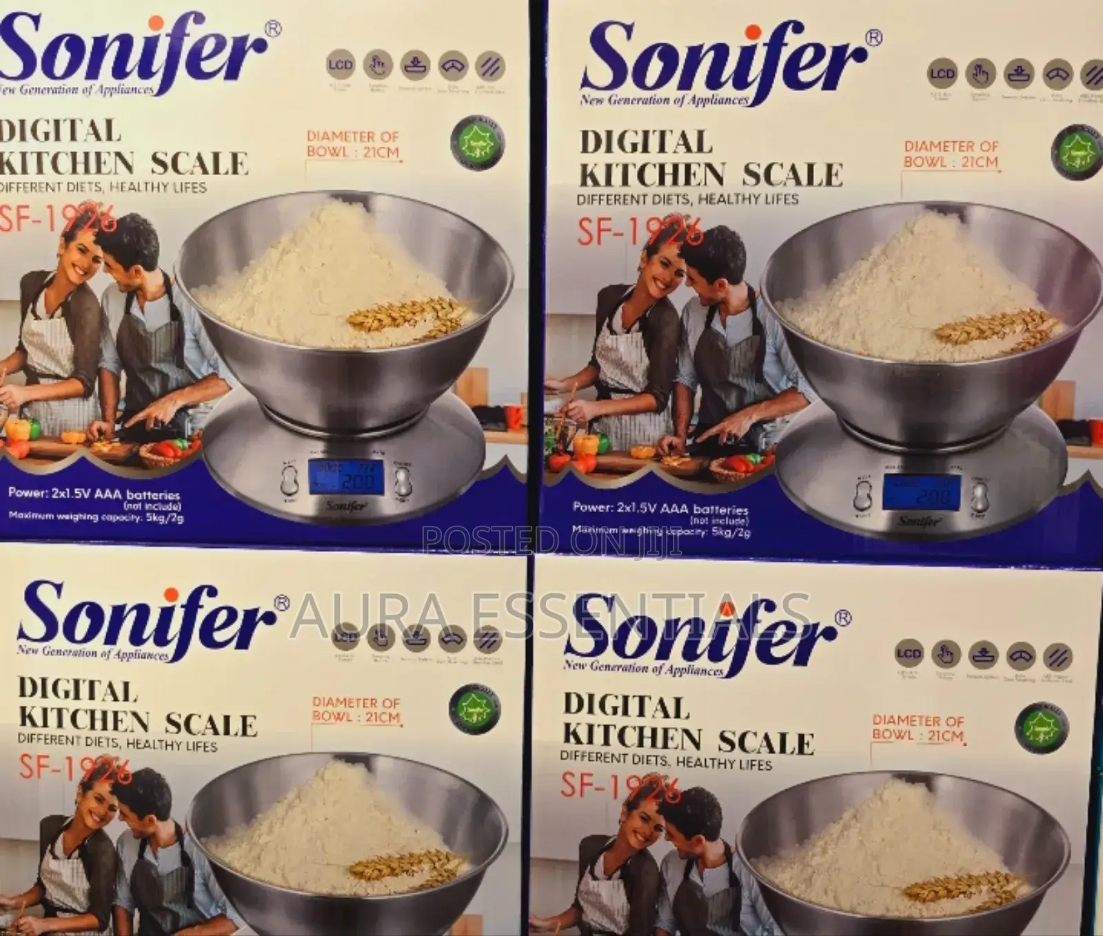 5kg Sonifer Digital Kitchen Scale