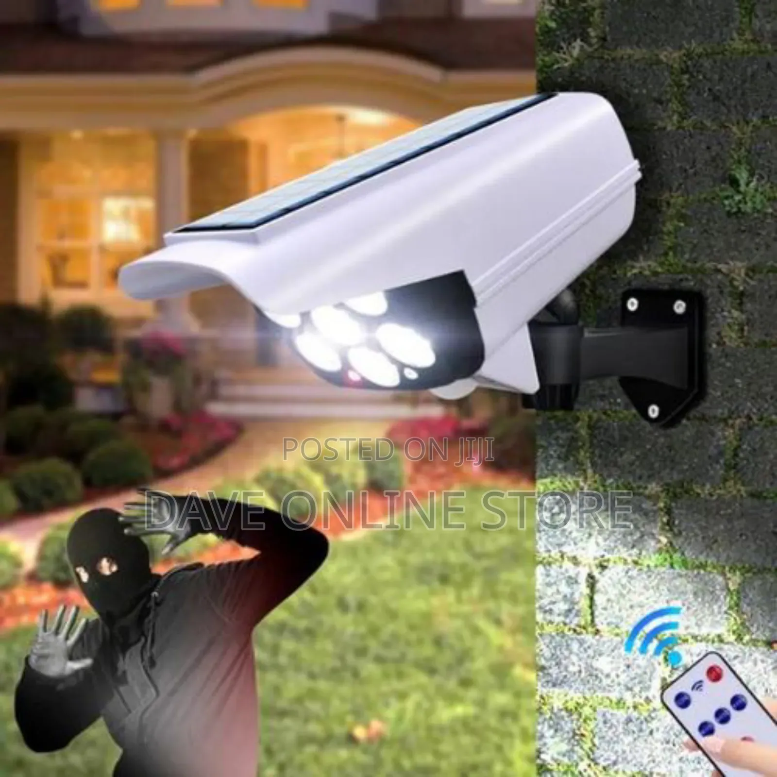 Solar Security Dummy Camera Solar Light With Motion Sensor