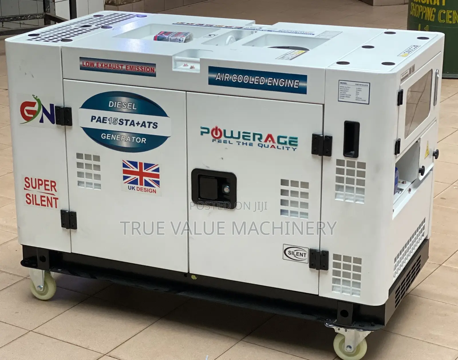 Generator Super Silent Powerage 15 Kva
